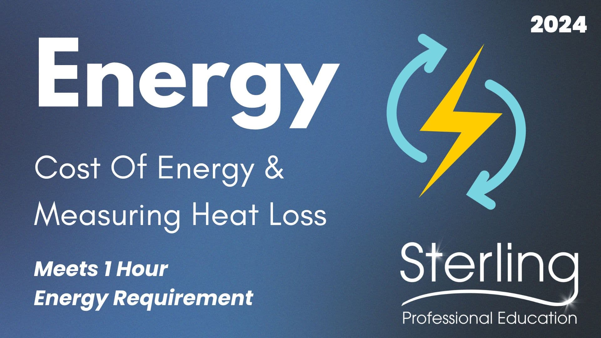 Energy - Cost of energy and measuring heat loss