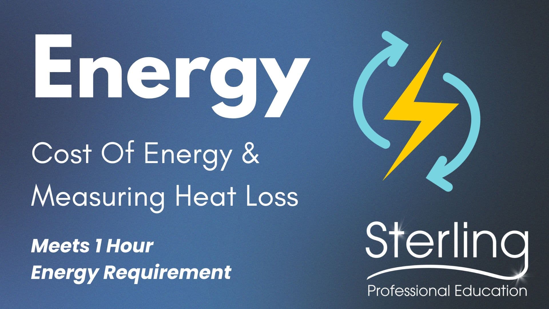 Energy - Cost of energy and measuring heat loss